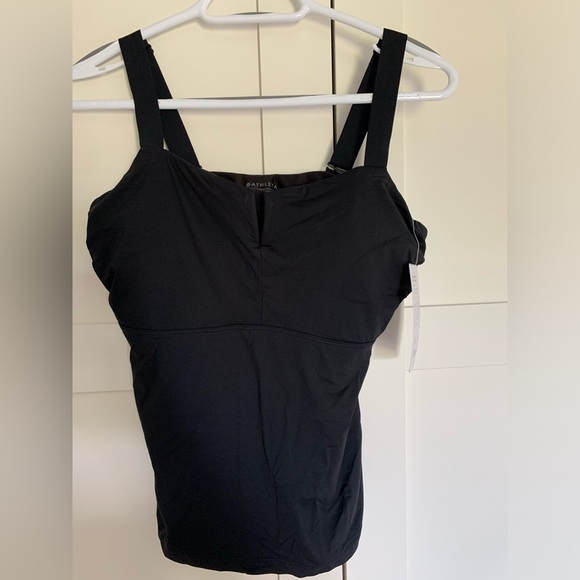 Athleta Square Neck V Bra Cup Tankini NWT! - Picture 2 of 5
